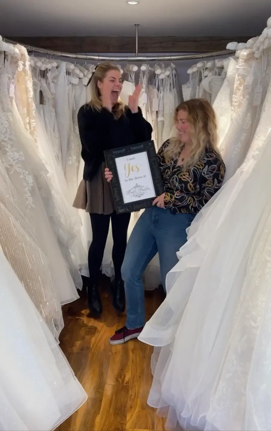Becca Toft — Barn Bridal Boutique bride
