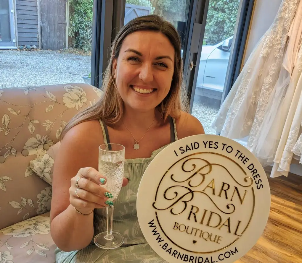 Lisa Turner — Barn Bridal Boutique bride
